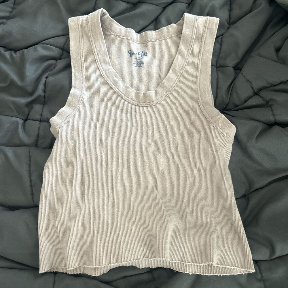PacSun Off-White Tank Top